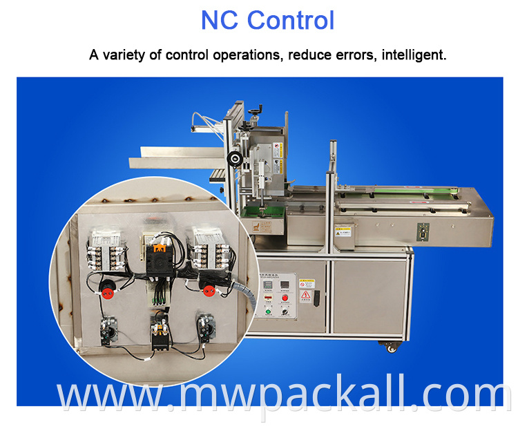 Newly Snack Biscuits Carton Box Gluing Machine Carton Sealing Machine With fast delivery